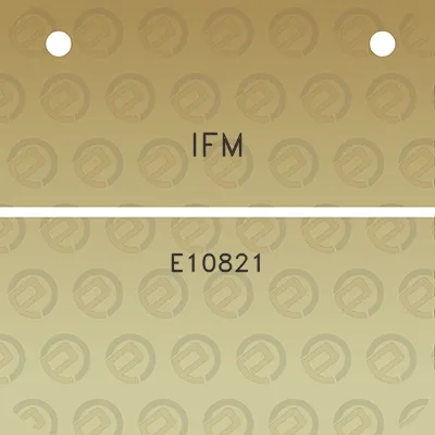 ifm-e10821