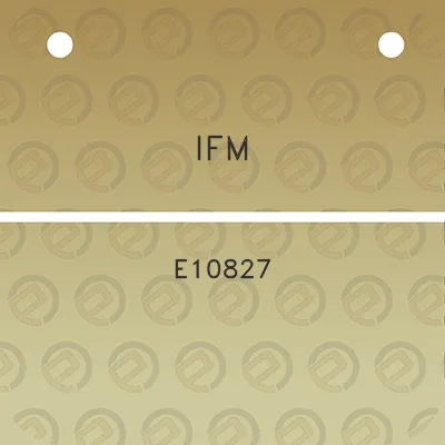 ifm-e10827