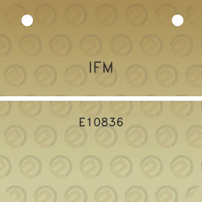 ifm-e10836