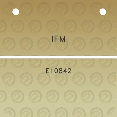 ifm-e10842