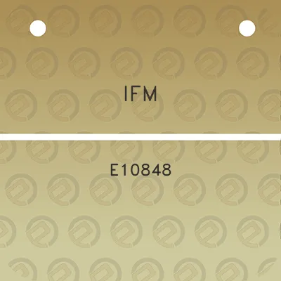 ifm-e10848