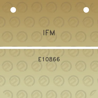 ifm-e10866