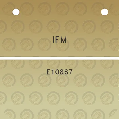 ifm-e10867