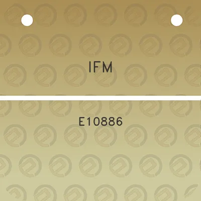 ifm-e10886