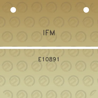 ifm-e10891