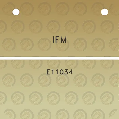 ifm-e11034