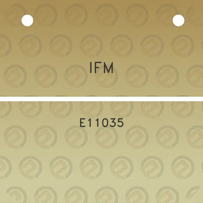 ifm-e11035