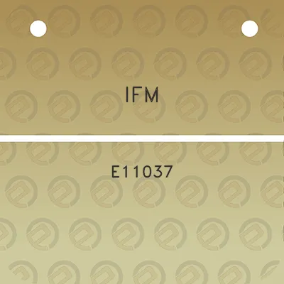 ifm-e11037