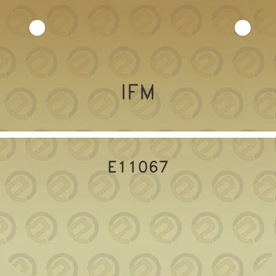 ifm-e11067