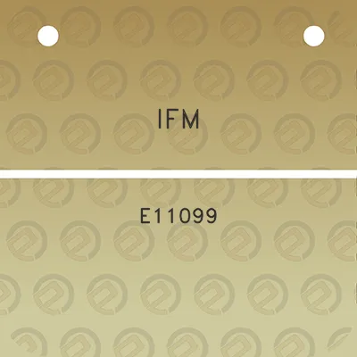 ifm-e11099