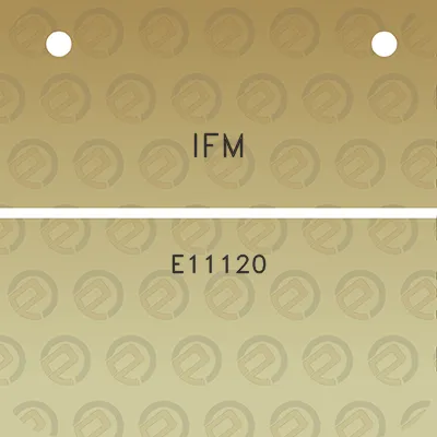 ifm-e11120