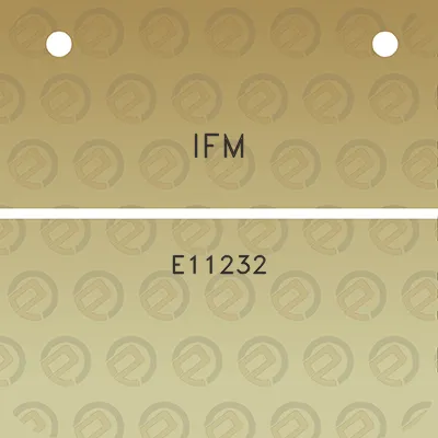 ifm-e11232