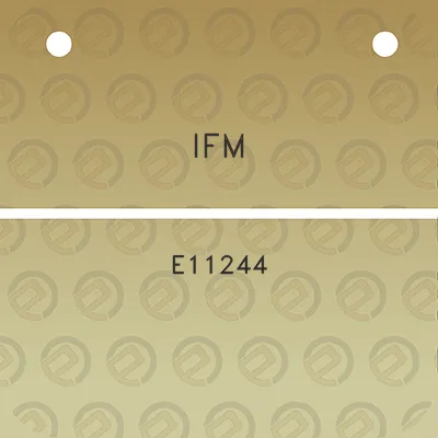 ifm-e11244