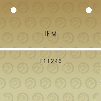 ifm-e11246