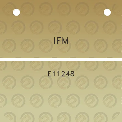 ifm-e11248