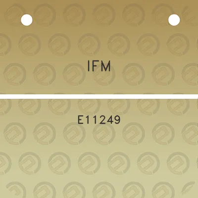 ifm-e11249