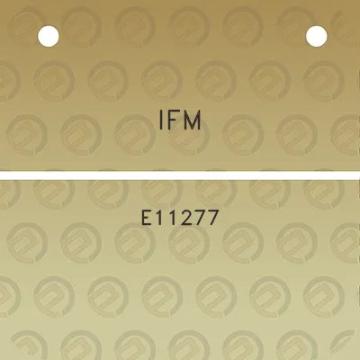 ifm-e11277