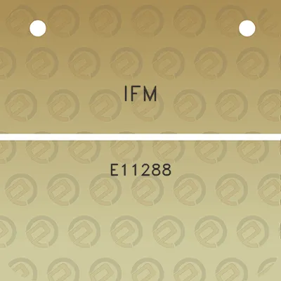 ifm-e11288