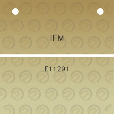 ifm-e11291