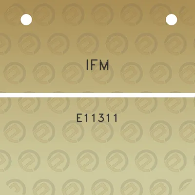 ifm-e11311