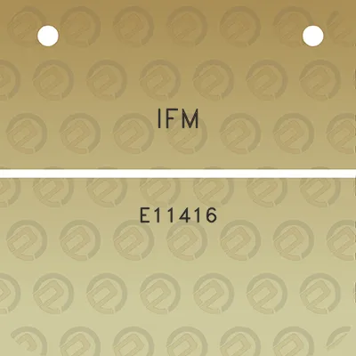 ifm-e11416