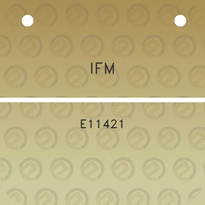 ifm-e11421