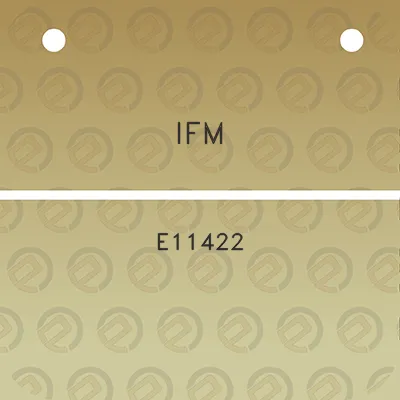 ifm-e11422