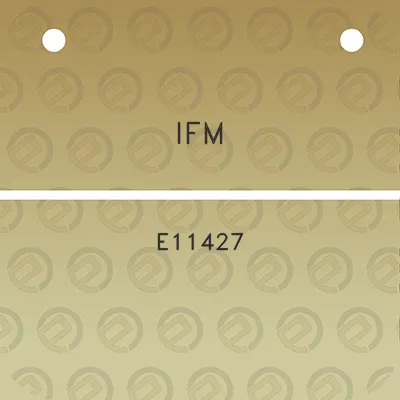 ifm-e11427