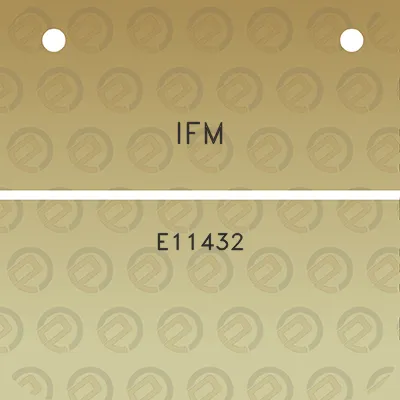 ifm-e11432