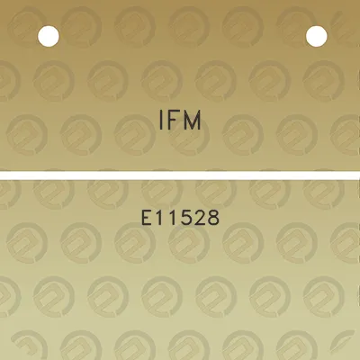 ifm-e11528