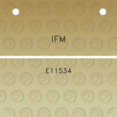 ifm-e11534