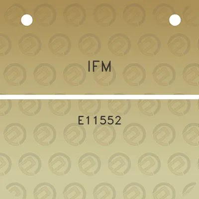 ifm-e11552