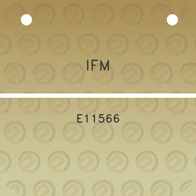 ifm-e11566