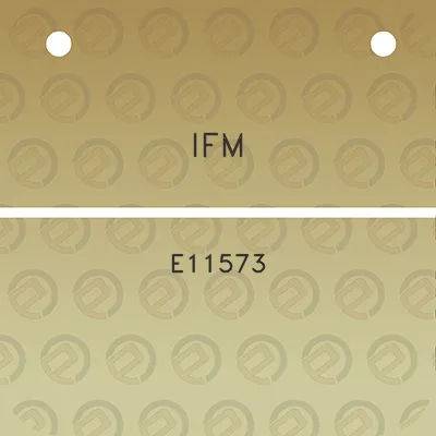 ifm-e11573