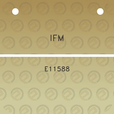 ifm-e11588