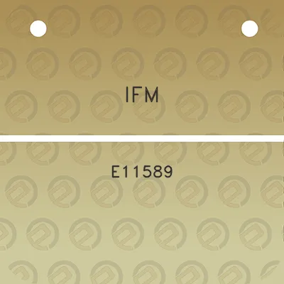 ifm-e11589