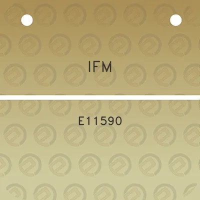 ifm-e11590