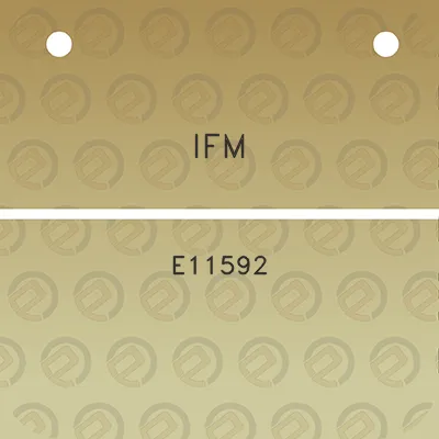 ifm-e11592