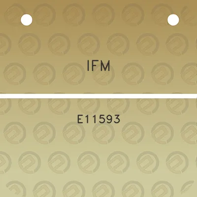 ifm-e11593