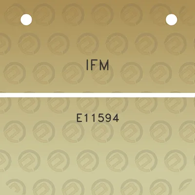 ifm-e11594