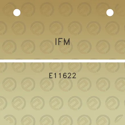 ifm-e11622