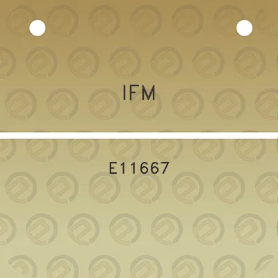 ifm-e11667