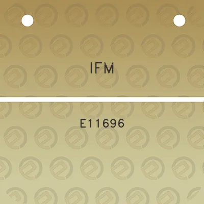 ifm-e11696