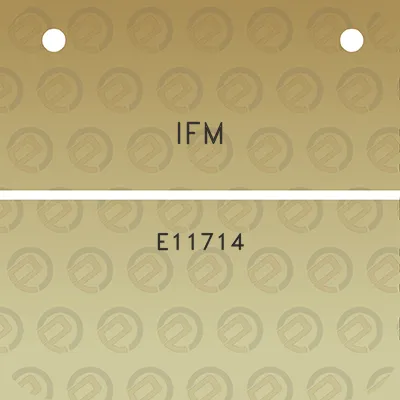 ifm-e11714