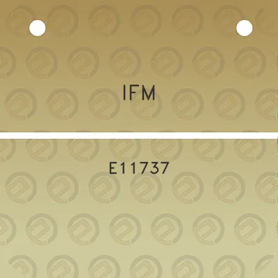 ifm-e11737