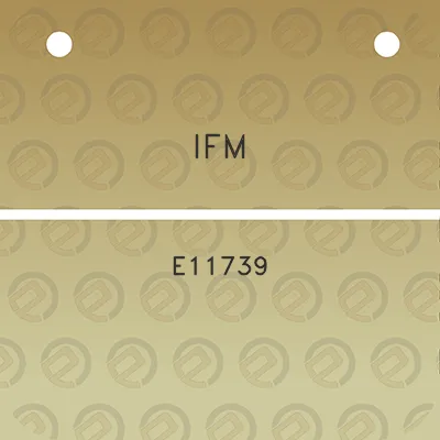 ifm-e11739