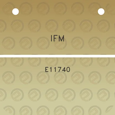 ifm-e11740