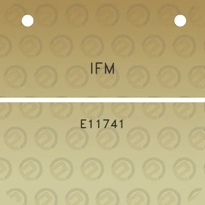 ifm-e11741