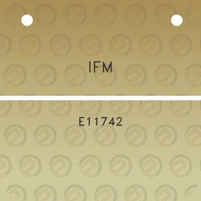 ifm-e11742