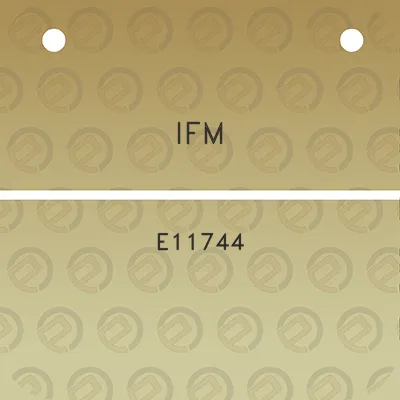 ifm-e11744